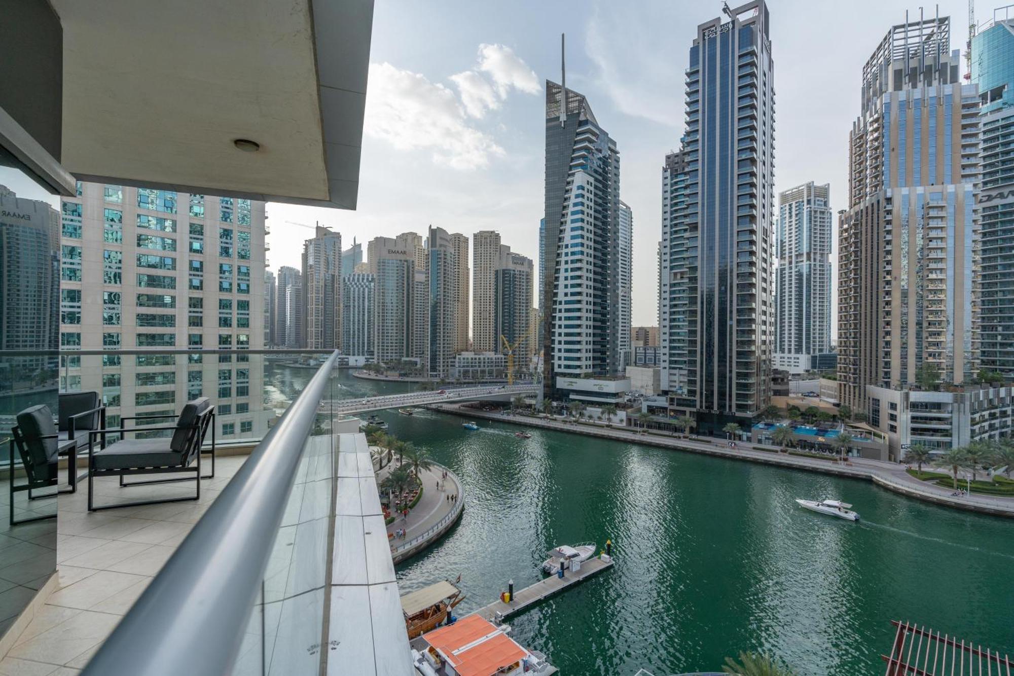 Vacay Lettings - Full Marina View 3 Bedroom Plus Maid Room Dubai Buitenkant foto
