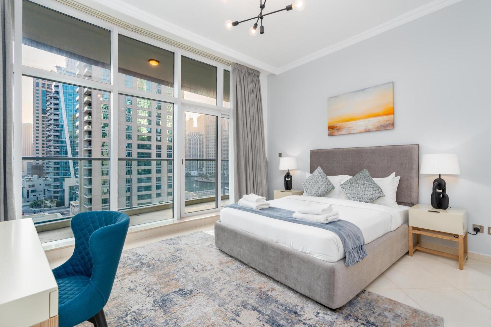 Vacay Lettings - Full Marina View 3 Bedroom Plus Maid Room Dubai Buitenkant foto