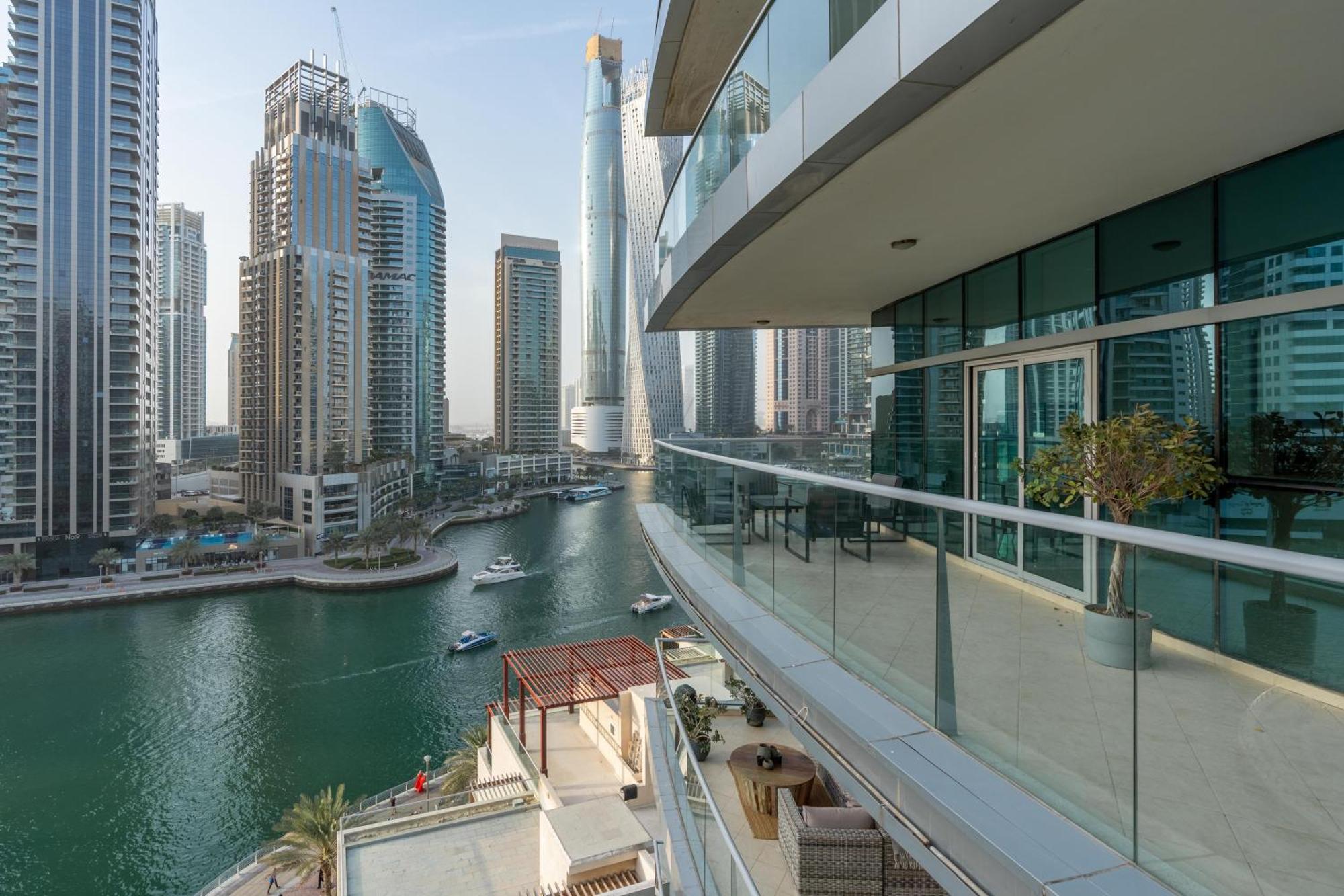 Vacay Lettings - Full Marina View 3 Bedroom Plus Maid Room Dubai Buitenkant foto