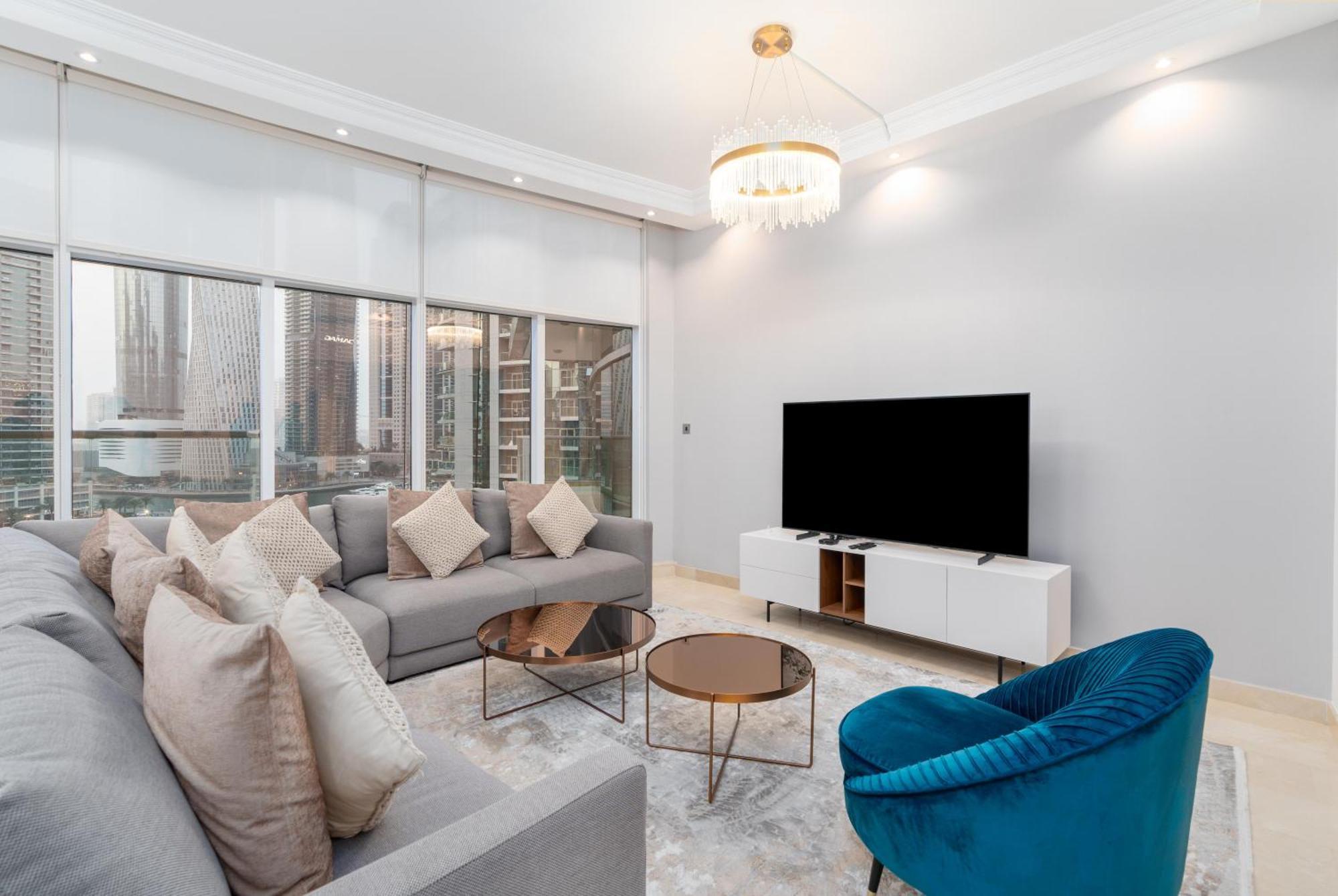 Vacay Lettings - Full Marina View 3 Bedroom Plus Maid Room Dubai Buitenkant foto
