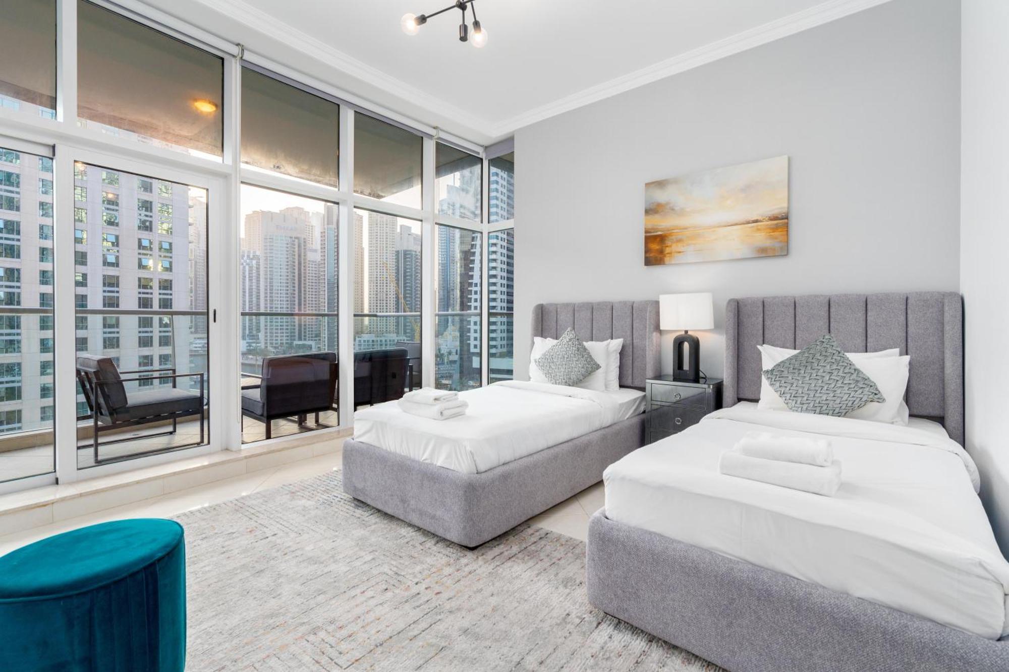 Vacay Lettings - Full Marina View 3 Bedroom Plus Maid Room Dubai Buitenkant foto