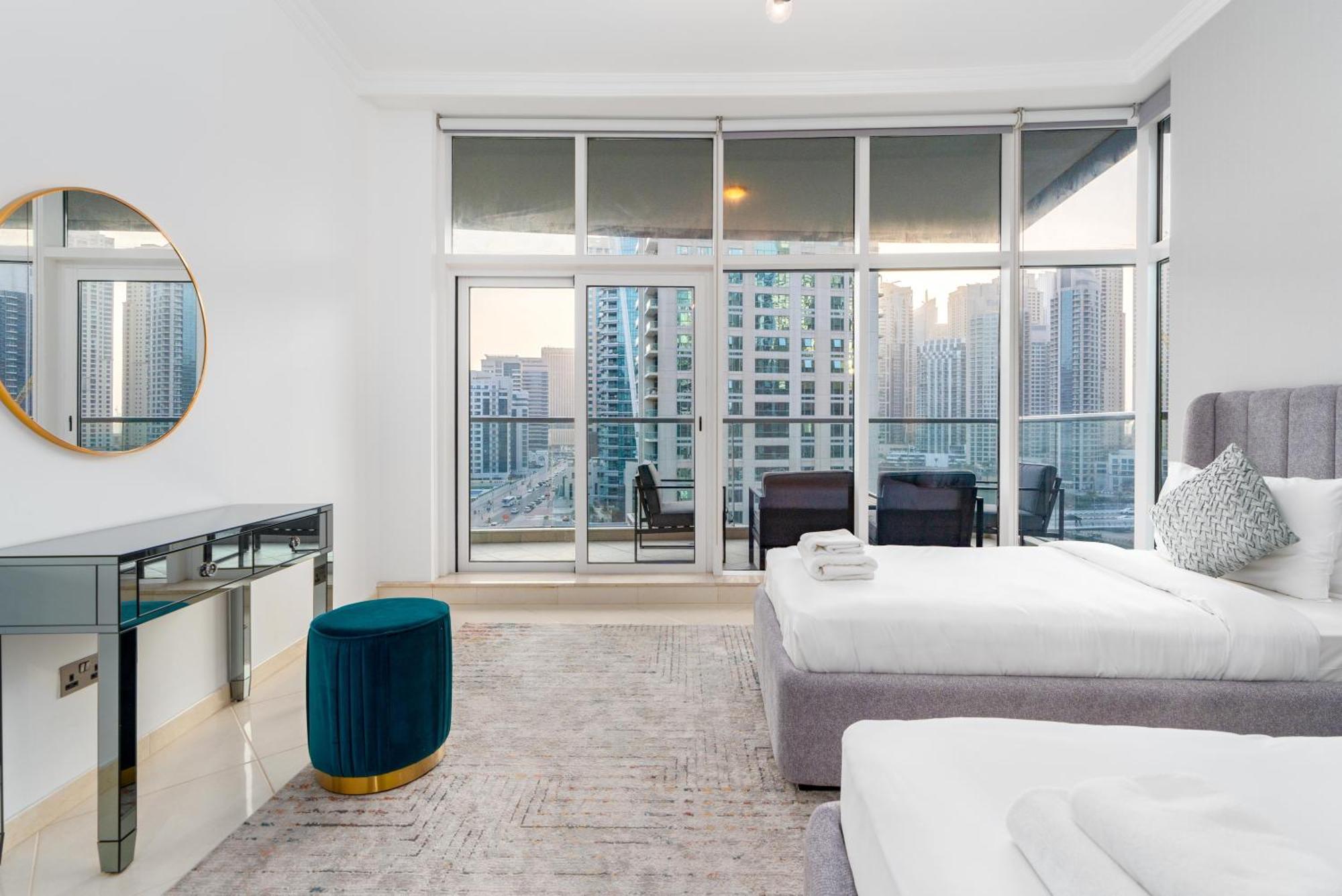 Vacay Lettings - Full Marina View 3 Bedroom Plus Maid Room Dubai Buitenkant foto