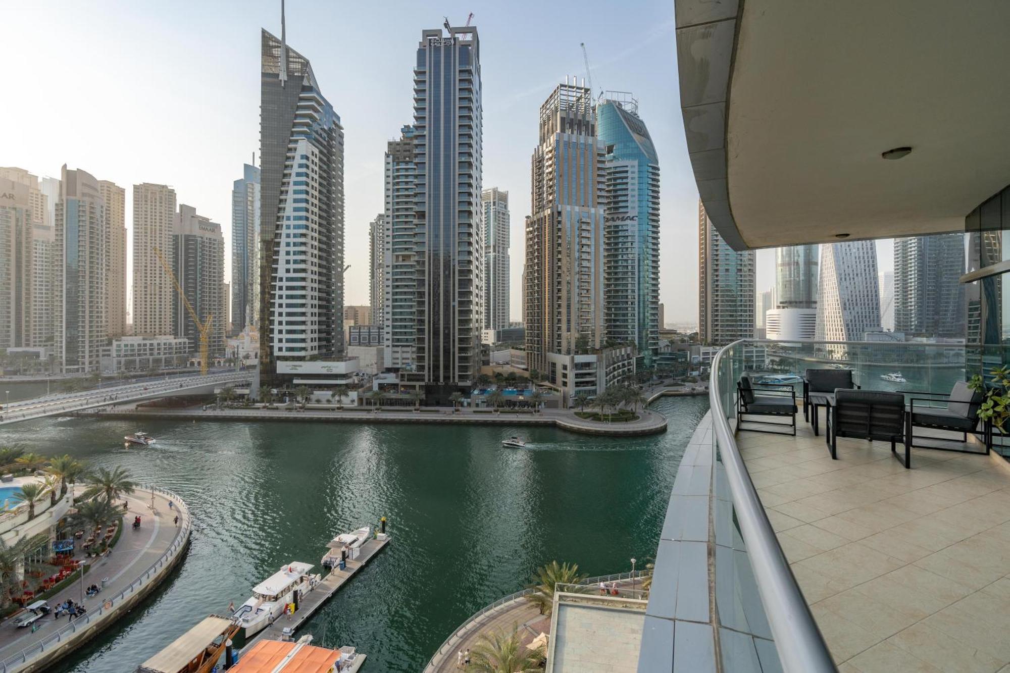 Vacay Lettings - Full Marina View 3 Bedroom Plus Maid Room Dubai Buitenkant foto