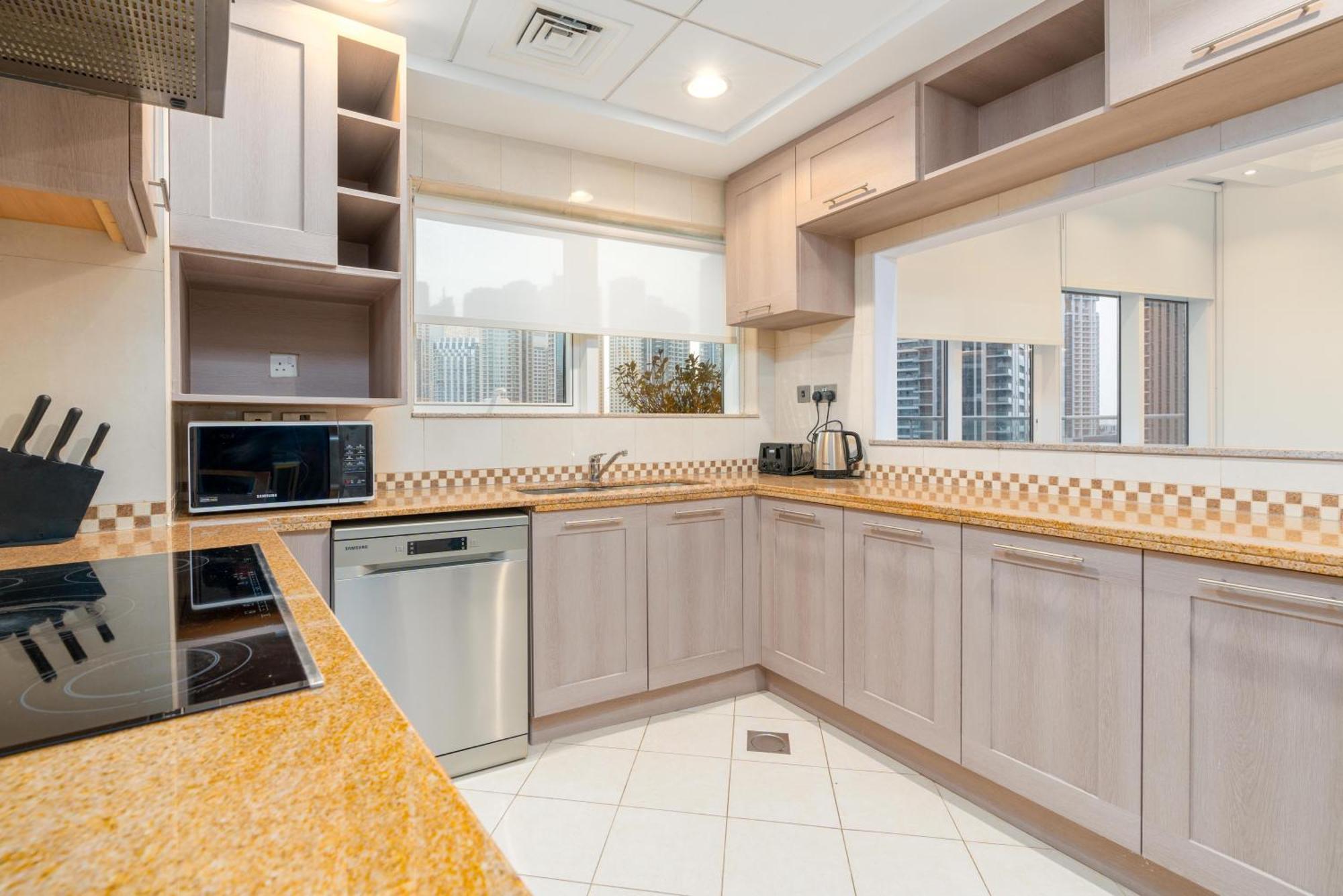 Vacay Lettings - Full Marina View 3 Bedroom Plus Maid Room Dubai Buitenkant foto
