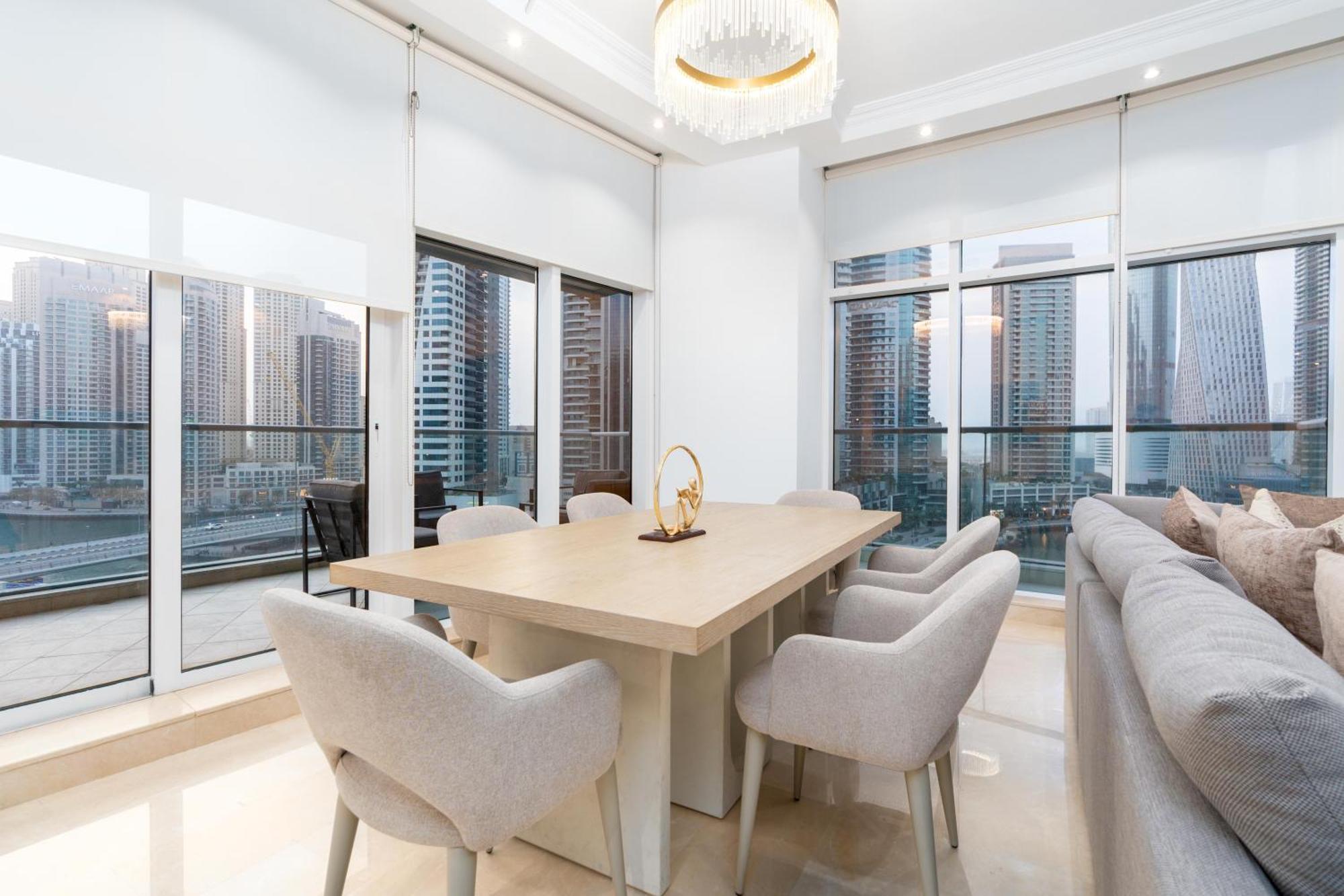Vacay Lettings - Full Marina View 3 Bedroom Plus Maid Room Dubai Buitenkant foto